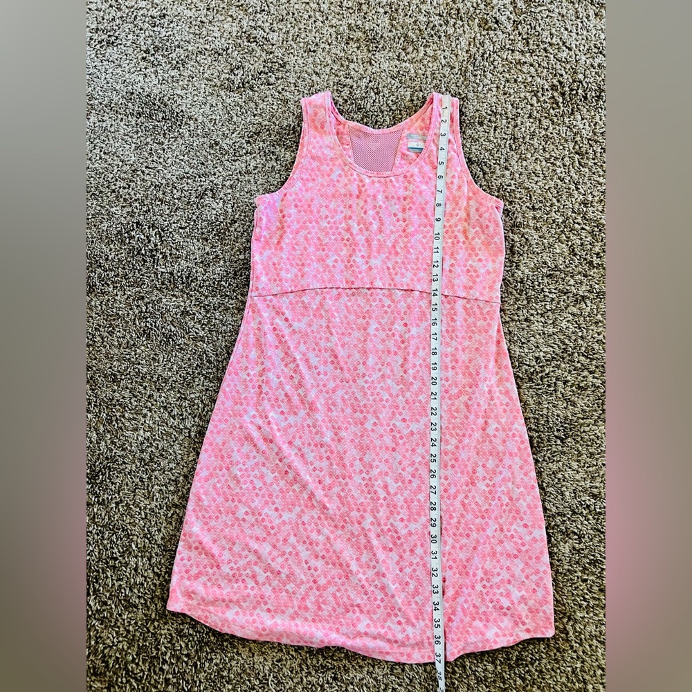 Chic Pink Floral Sleeveless Dress